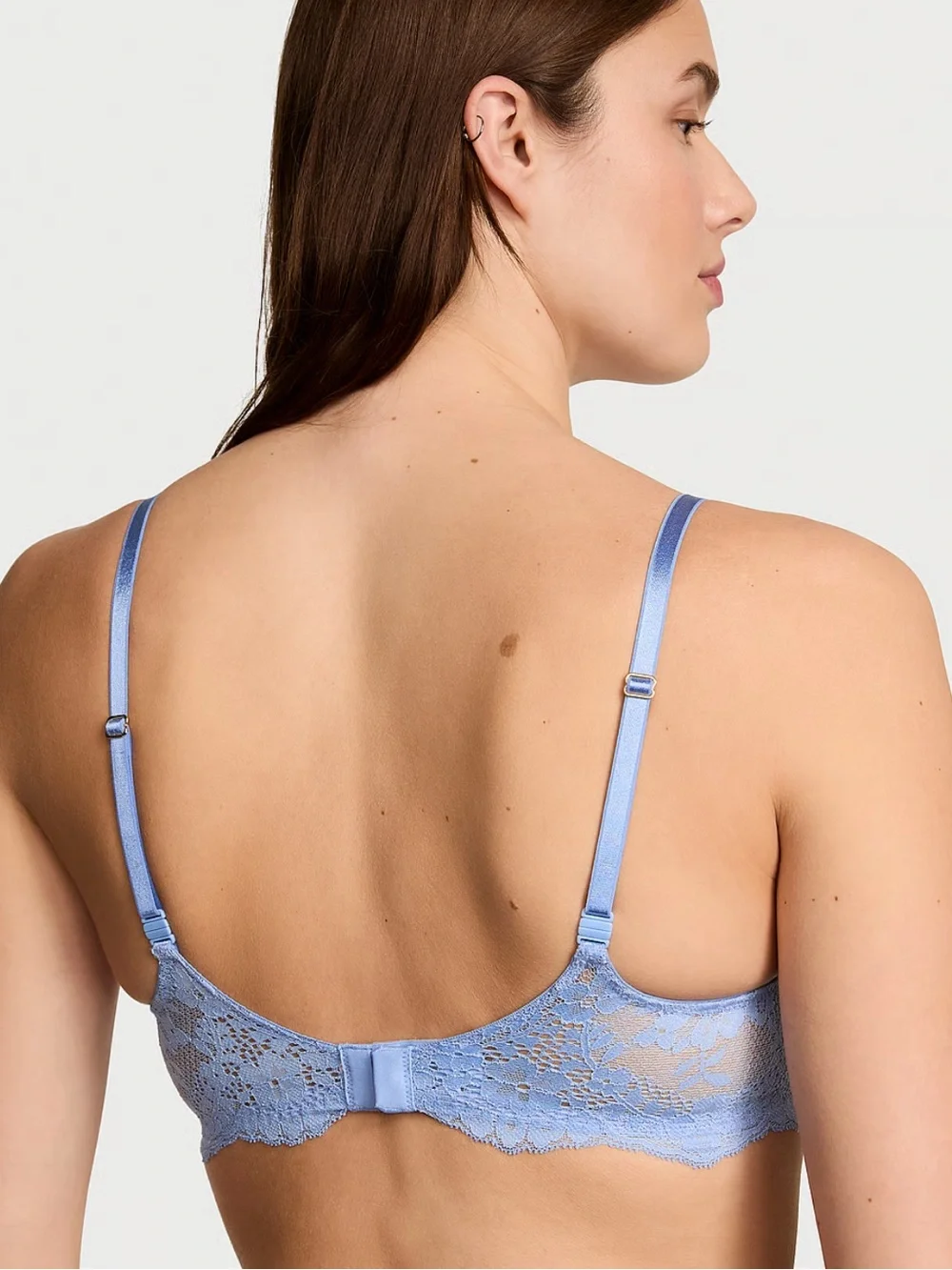 Victoria's Secret Lace Lightly Lined Classic Coverage Demi Bra